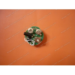 Children toy sound module with ball switch