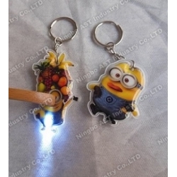 Led promotional key chain