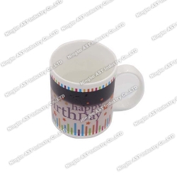 S-4706 Color changing mugs, Music Mug, Christmas Music Mug, Mug