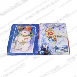 S-1205  Holiday Cards, Pop-up Greeting Cards, Postcard