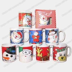 Christmas Music Mug, Music Mugs, Ceramic Cup, Mug