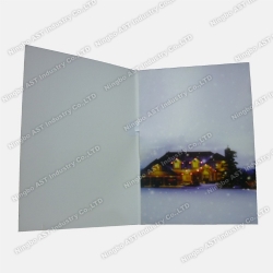 Greeting Cards with Flashing LED, Holiday Card