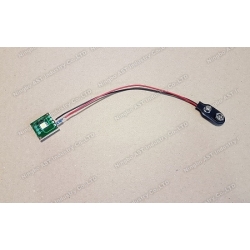 Led flashing module for pop display,led flasher,button light,single light with battery holder plug