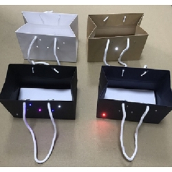 LED Light Bag, Paper Bag, Recordable Gift Bag