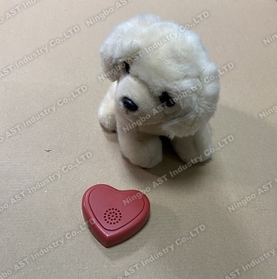 heartbeat plush toy for pet