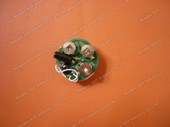 Children toy sound module with ball switch