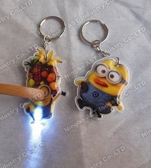 Led promotional key chain