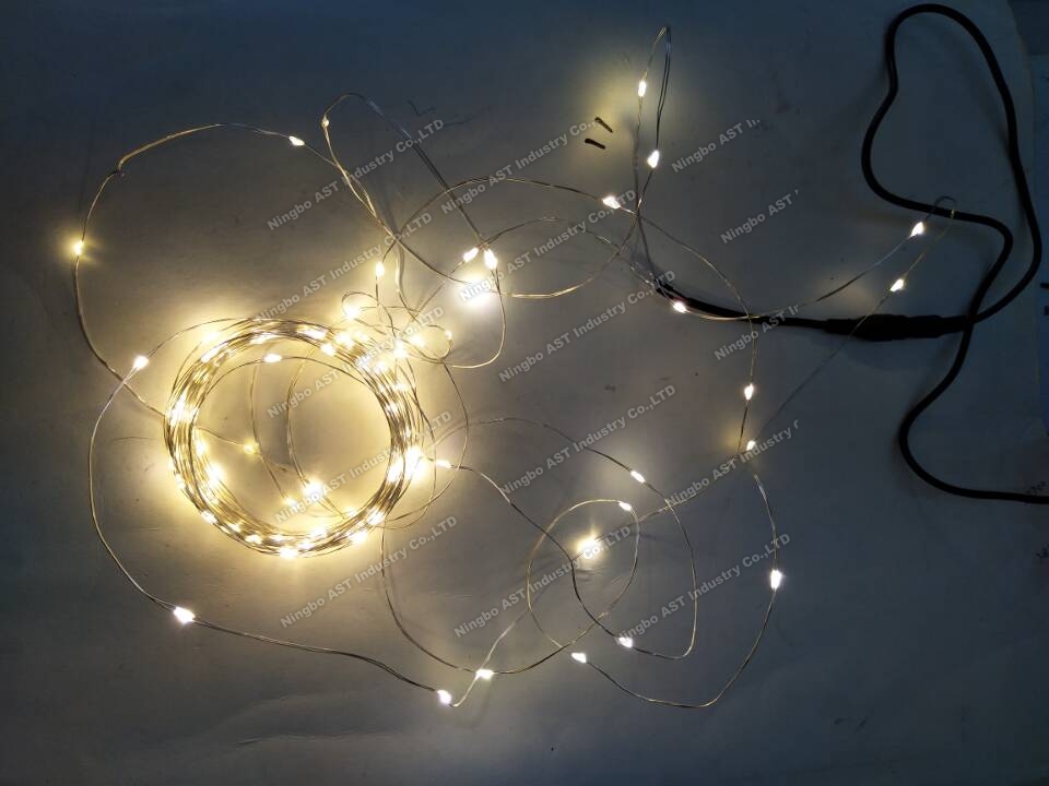 Garland Light for Christmas ,LED Copper Wire String Lights,Christmas LED copper string lights