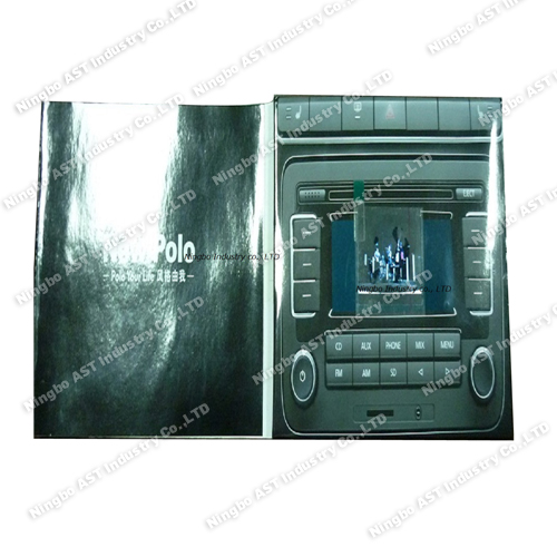 MP4 Player Brochure, Video Advertising, Video Advertising Card