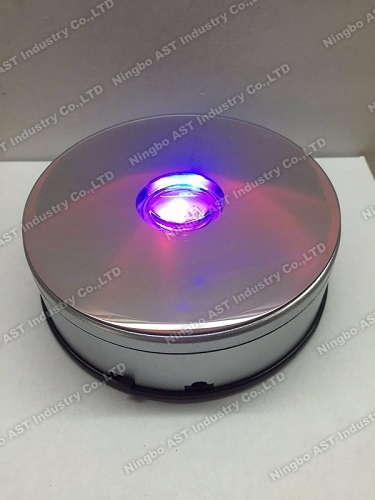 360 degree Rotating Turntable Display Stand with LED