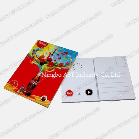 Recordable Post Card, Music Post Cards, Promotional Cards