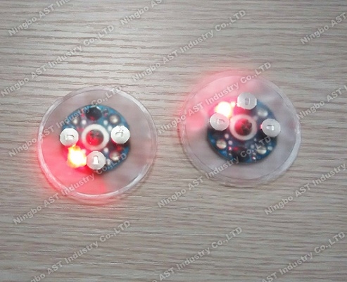 Waterproof sound module with led liggt,Waterproof sound chip for bibs, waterproof voice module