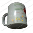 LED Mug, Christmas Mug, Promotion Gift, Ceramic Cup with LED