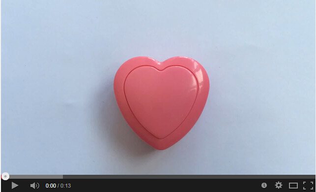 heartbeating box with sound and led function,heart beating box,Pulsing Device for Stuffed Toy 